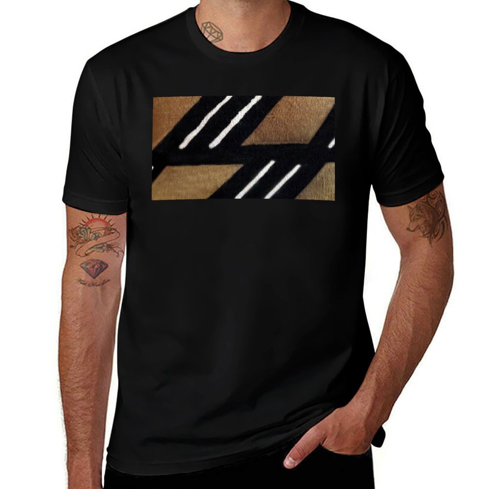 African Mudcloth T-Shirt Trend - Mudcloth Print Top ulasan dan harga