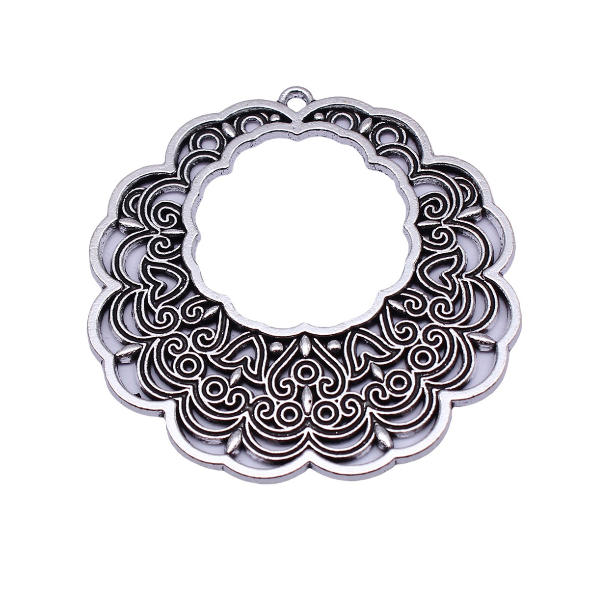 Boho Ethnic Mandala Pendant Fl - Ethnic Fashion Wear ulasan dan harga