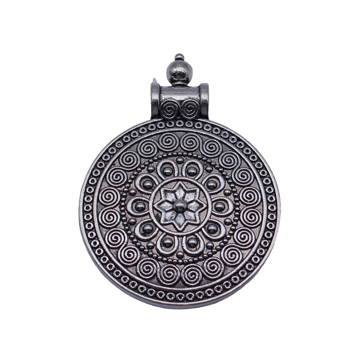 Boho Ethnic Mandala Pendant Fl - Ethnic Fashion Wear ulasan dan harga