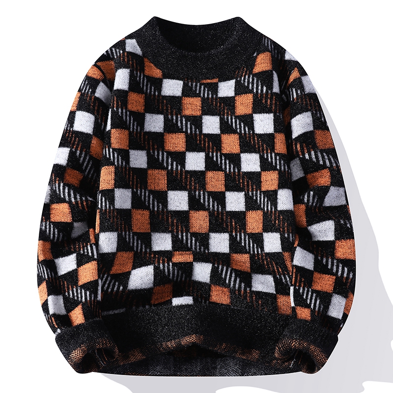 Trendy Men's Round Neck Sweate - Ethnic Wear Men'S Fashion ulasan dan harga