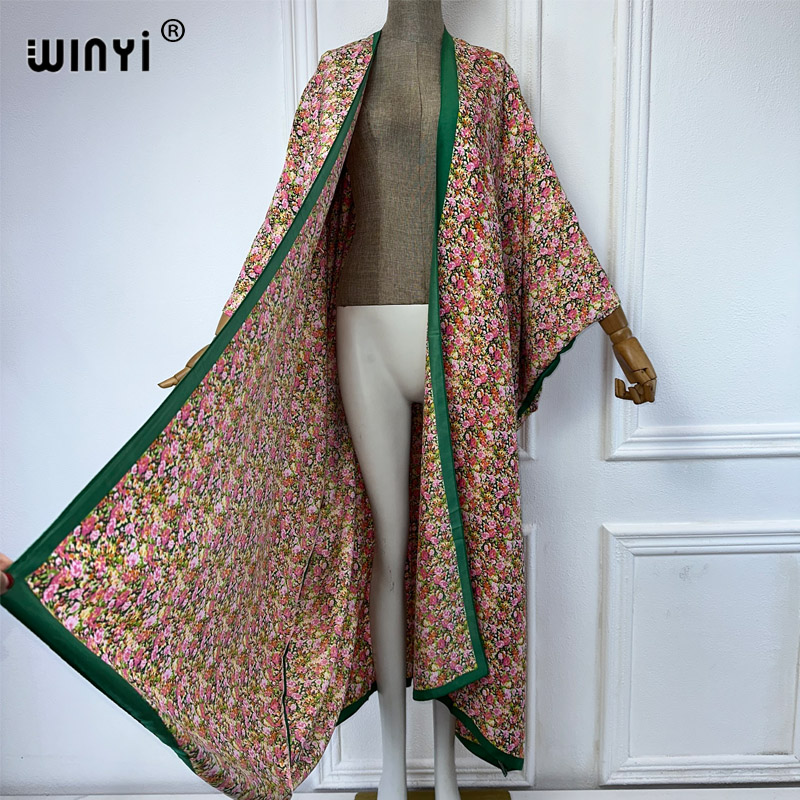 WINYI Kimono Summer sexy print - Kaftan Women Boho ulasan dan harga