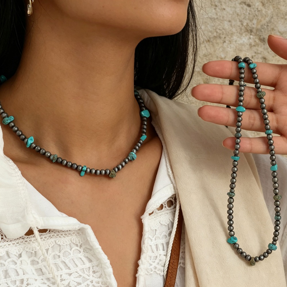 Men Bohemian Ethnic Beaded Nec - Ethnic Wear Men'S Fashion ulasan dan harga
