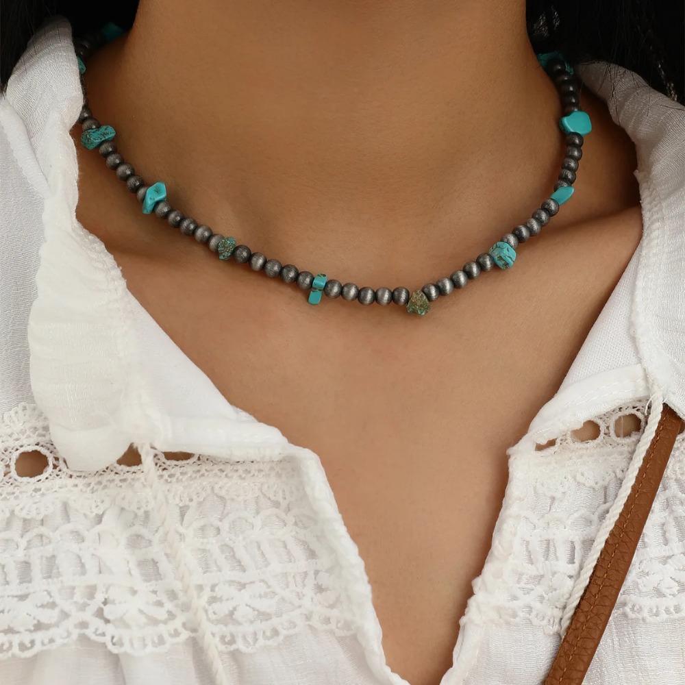 Men Bohemian Ethnic Beaded Nec - Ethnic Wear Men'S Fashion ulasan dan harga