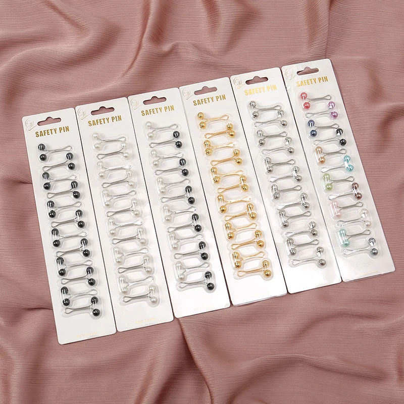 12pcs/Bag Muslim Hijab Pins Sc - Ethnic Fashion Wear ulasan dan harga