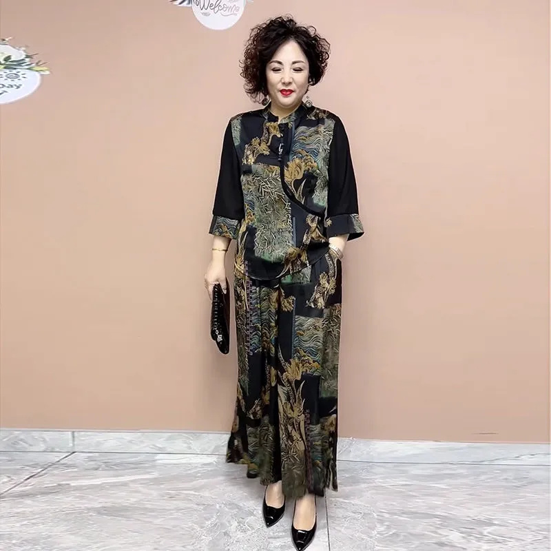 2025 New Wide Leg Trouser Set  - Ethnic Fashion Wear ulasan dan harga