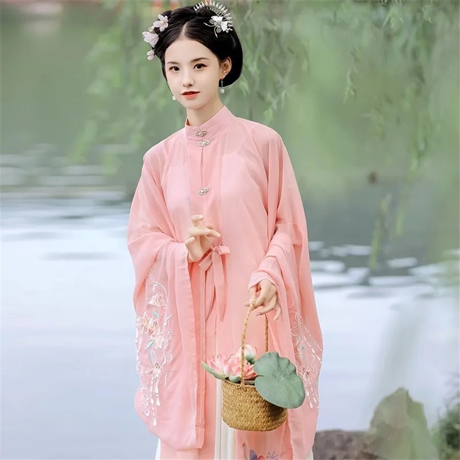 yesChinese Traditional Pink Or - Ethnic Dress Fashion Show ulasan dan harga