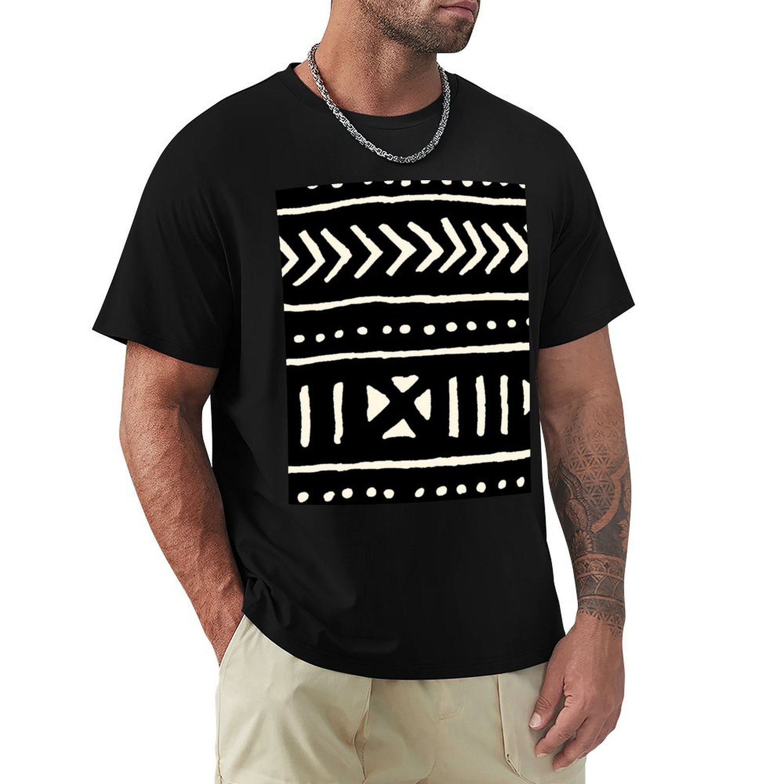 african mud cloth black and wh - Mudcloth Print Top ulasan dan harga