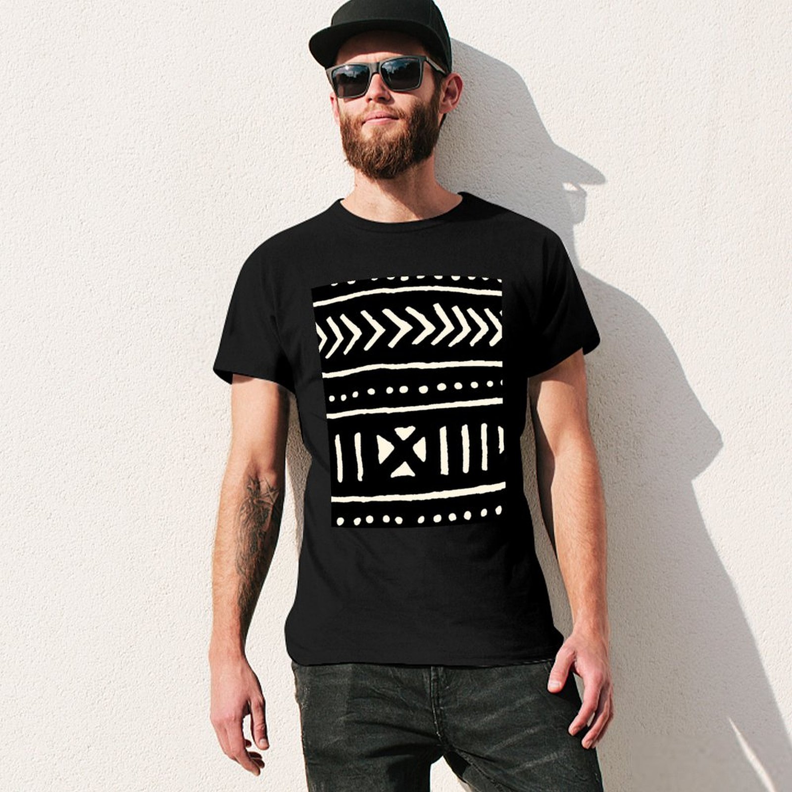 african mud cloth black and wh - Mudcloth Print Top ulasan dan harga