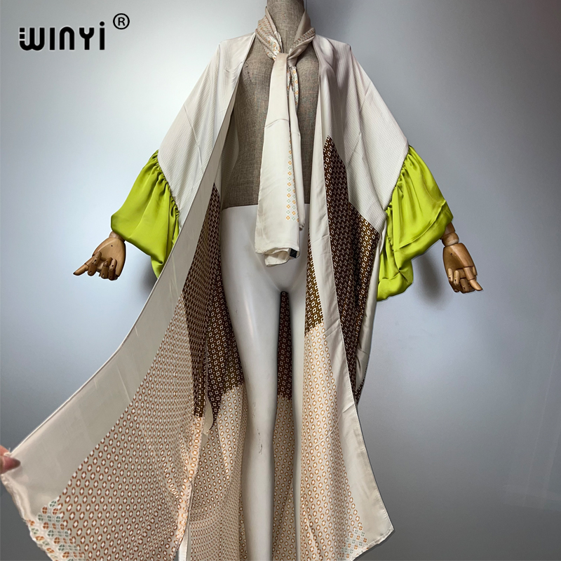 WINYI Summer Kimono party dres - Kaftan Women Boho ulasan dan harga