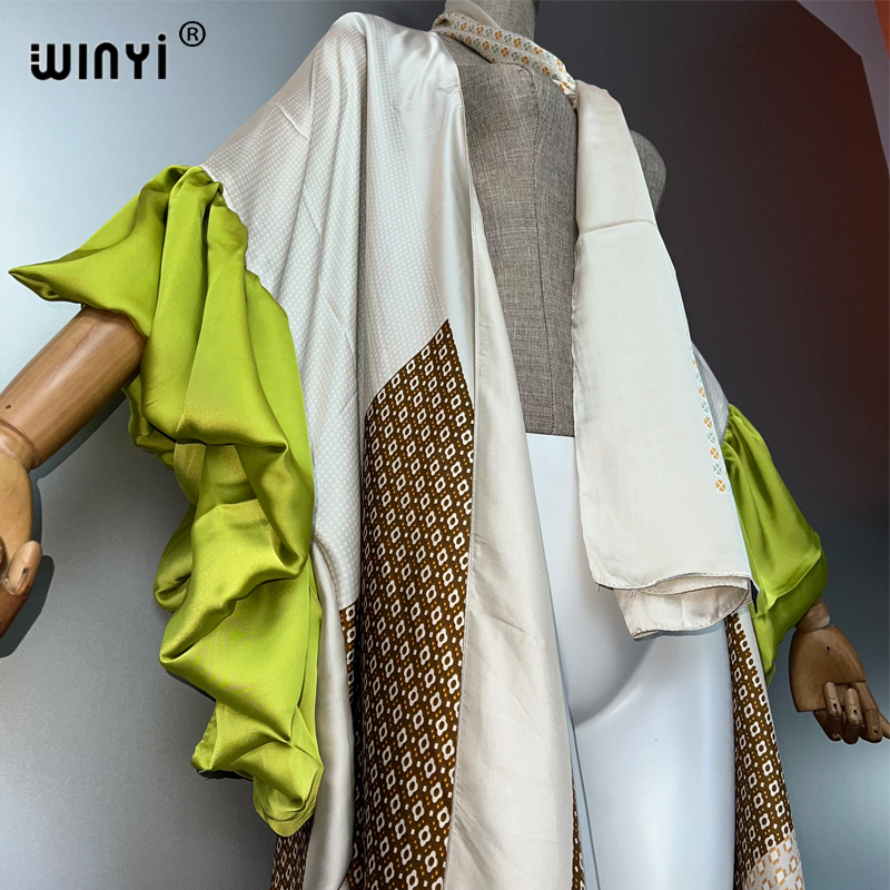 WINYI Summer Kimono party dres - Kaftan Women Boho ulasan dan harga