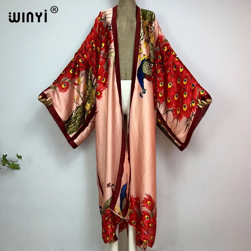 WINYI 2022 Summer Women Cardig - Kaftan Women Boho ulasan dan harga