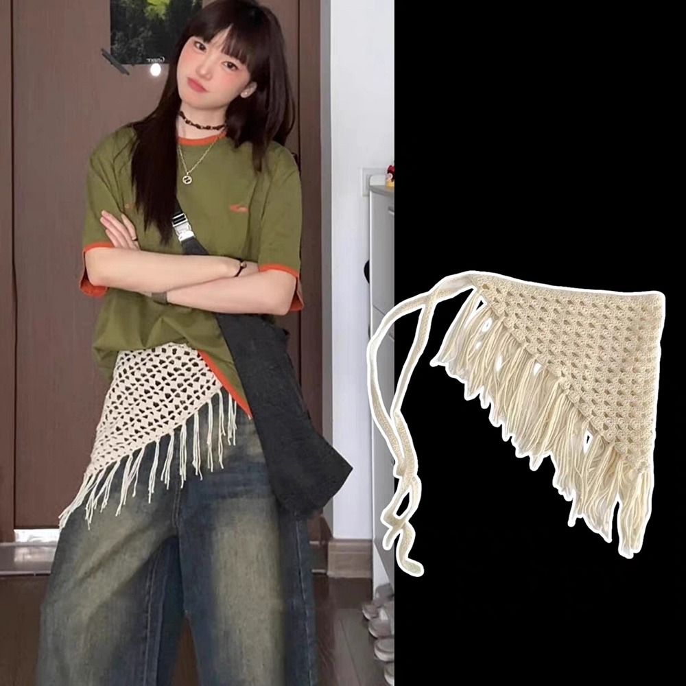 Fashion Tassels Fringe Waist B - Y2K Ethnic Fashion ulasan dan harga