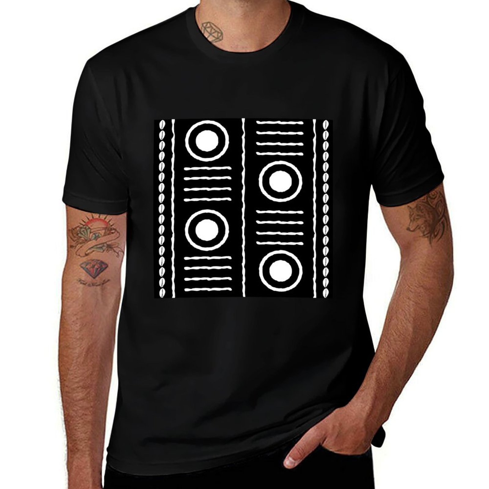 Traditional African Mud Cloth  - Mudcloth Print Top ulasan dan harga