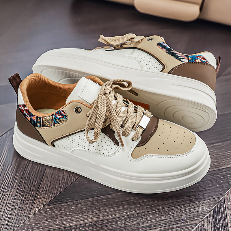 Men's White Platform Skate Sho - Ethnic Wear Men'S Fashion ulasan dan harga